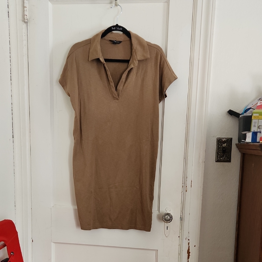 Banana Republic Tan Polo Dress